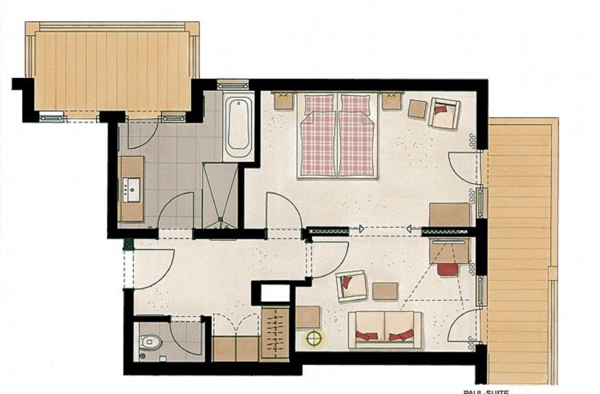 Hotel Feldwebel 솔 외부 사진