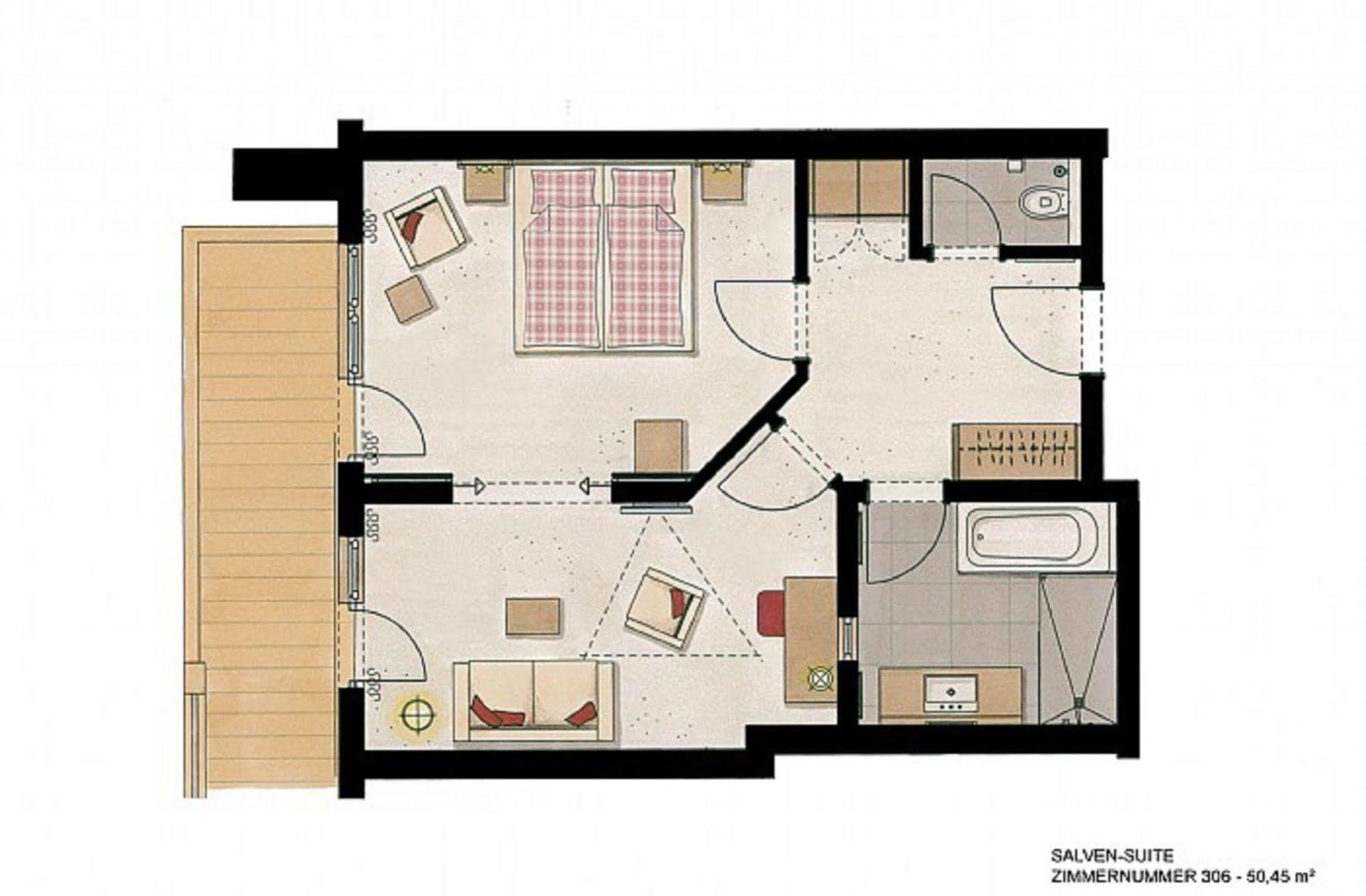 Hotel Feldwebel 솔 외부 사진
